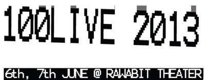  [Description] 	 100LIVE ELECTRONIC MUSIC FESTIVAL #7 @ RAWABIT THEATER 6th, 7th JUNE 2013  Rawabet Theater El Nabrawy St. (off Champollion St.) Downtown Cairo, Egypt 