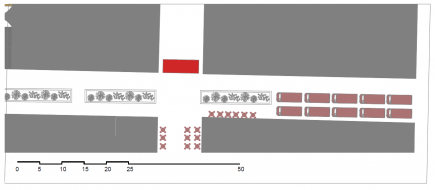 <a class="fancybox" rel="gallery-flexible-and-mobile-encroachments" href="https://www.cuipcairo.org/sites/default/files/styles/largest/public/p_a1_encroachments.png?itok=IgiyU29c" title="Fixed and mobile encroachments">Enlarge</a><br >2014, Aug 14, 10:08am<br>Fixed and mobile encroachments<br />A drawing shows the fixed encroachments in dark red and the mobile ones in a lighter tone